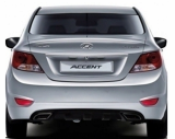 -Hyundai- Accent- Rear Diffuser